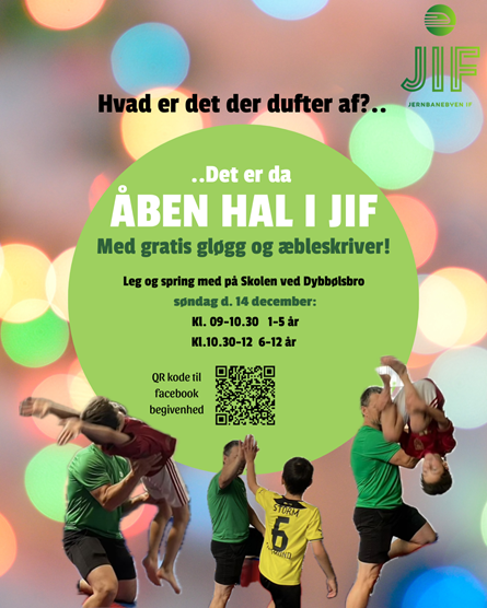 Åben Hal JIF Plakat