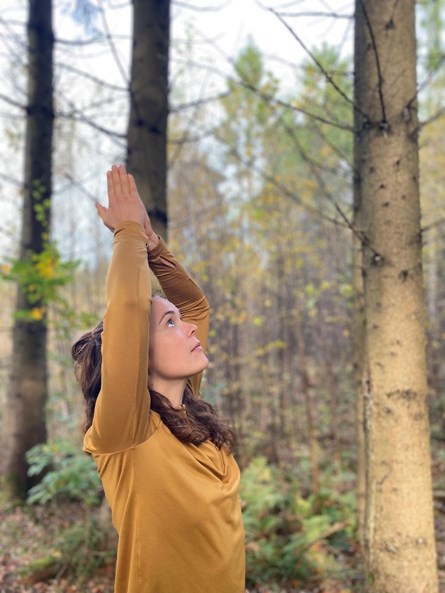 Cecilie, yoga